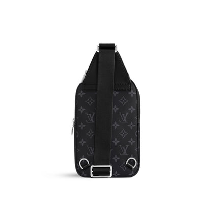 L\VSac Bandoulière Monogramme Noir – Design Compact et Moderne