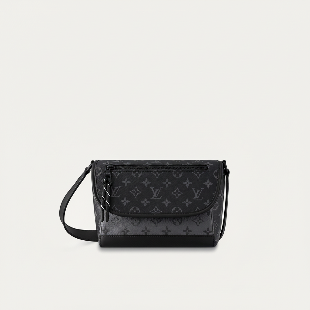 L\VSac bandoulière – Noir et gris
