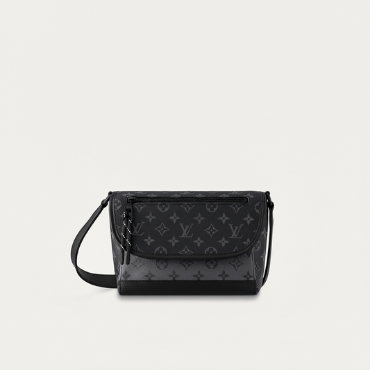 L\VSac bandoulière – Noir et gris